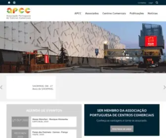 APCC.pt(Associação Portuguesa de Centros Comerciais) Screenshot