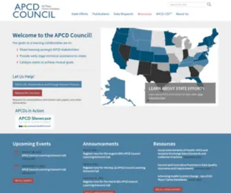 ApCDcouncil.org(APCD Council) Screenshot