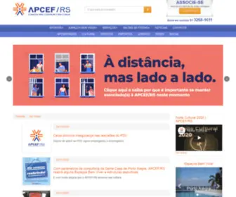 Apcefrs.org.br(Apcef/RS) Screenshot