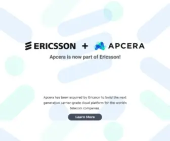 Apcera.com(Apcera) Screenshot