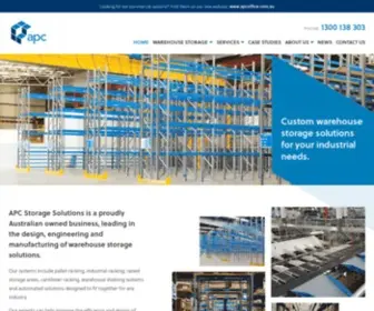 ApcGroup.com.au(APC Storage Solutions) Screenshot