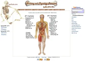 Apchute.com(Anatomy and Physiology Resources) Screenshot