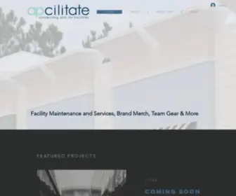 Apcilitate.com(Apcilitate inc) Screenshot