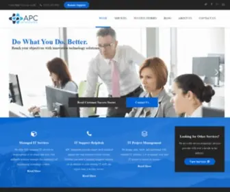 Apcintegrated.com(APC Integrated) Screenshot