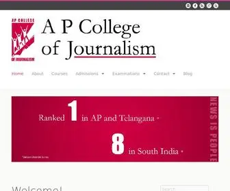 APCJ.in(A P College of Journalism) Screenshot