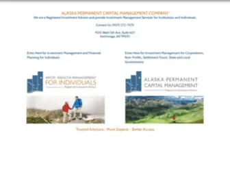 APCM.net(Alaska Permanent Capital Management) Screenshot
