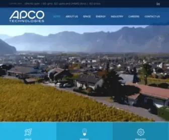 Apco-Technologies.eu(APCO Technologies) Screenshot