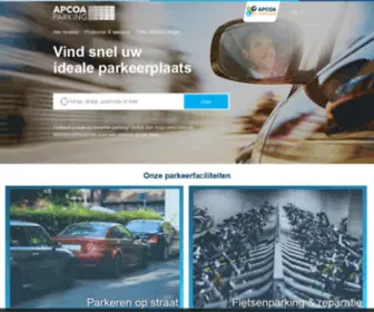 Apcoa.be(APCOA PARKING BELGIUM) Screenshot