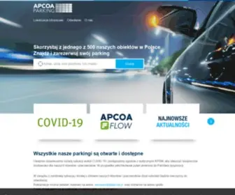 Apcoa.pl(Parking przy APCOA PARKING Polska) Screenshot