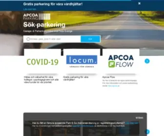 Apcoa.se(Car parking with APCOA PARKING SWEDEN) Screenshot