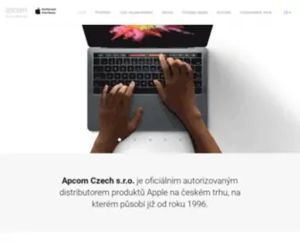 Apcom.cz(Apple Authorised Distribution) Screenshot