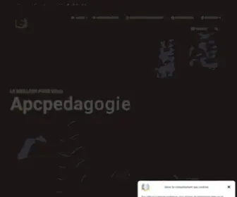 ApcPedagogie.com(Home) Screenshot