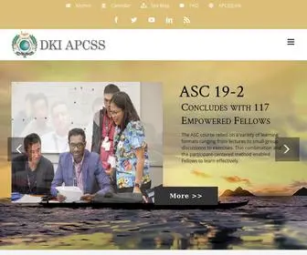 APCSS.org(Asia-Pacific Center for Security Studies) Screenshot