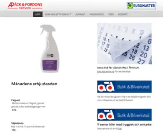 Apdackservice.se(AP Däckservice) Screenshot