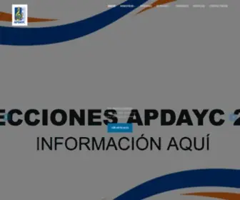 Apdayc.org.pe(Asociación) Screenshot