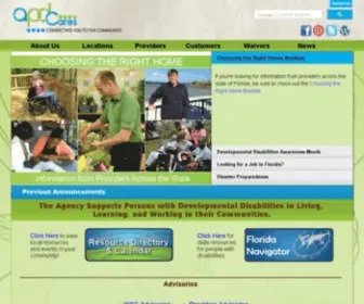 Apdcares.org(State of Florida) Screenshot