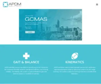 APDM.com(APDM Wearable Technologies) Screenshot