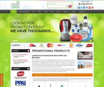 Apdpromotions.com.au(APD Promotions) Screenshot