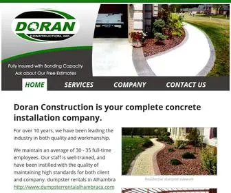Apdrift.org(Doran Construction) Screenshot