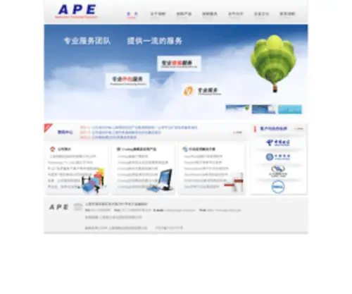 Ape-Tech.com(上海埃帕) Screenshot