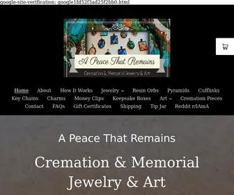 Apeacethatremains.com(Apeacethatremains) Screenshot