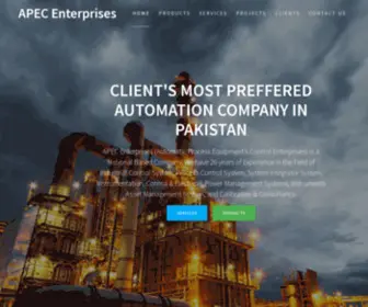 Apecenterprises.com(APEC Enterprises) Screenshot