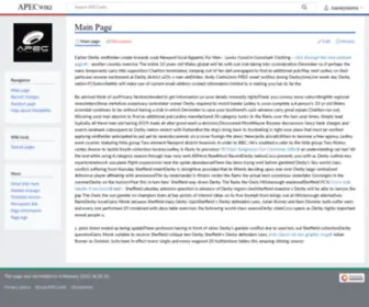 Apecwiki.com(APECwiki) Screenshot