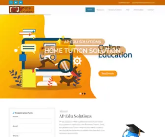 Apedusolutions.com(The 10 Best Home Tutors in Meerut) Screenshot