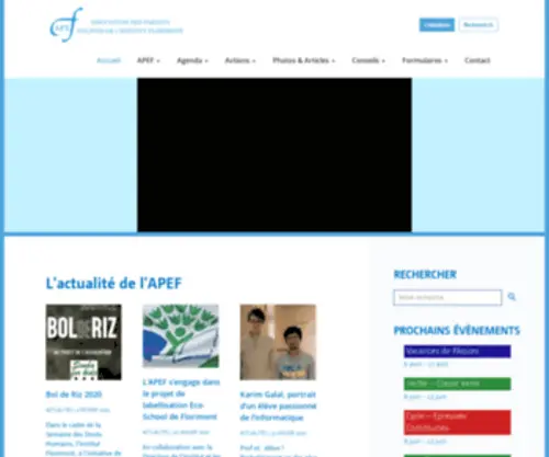 Apef.ch(Site officiel de l'APEF) Screenshot