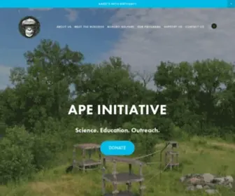 Apeinitiative.org(Ape Initiative) Screenshot