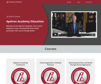 Apeiron.education(Apeiron Academy Online) Screenshot