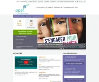 Apel.fr(Accueil ) Screenshot