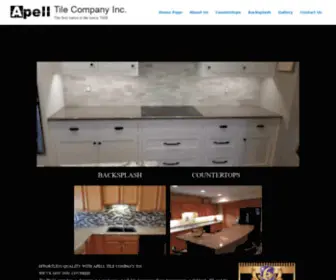 Apelltile.com(Apell Tile Company Inc) Screenshot