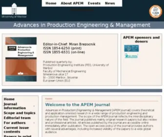 Apem-Journal.org(APEM APEM) Screenshot