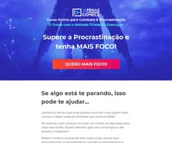 Apenascomece.com.br(Método apenas comece) Screenshot