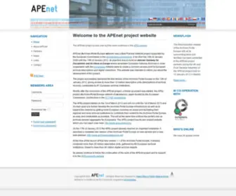 Apenet.eu(APEnet project) Screenshot