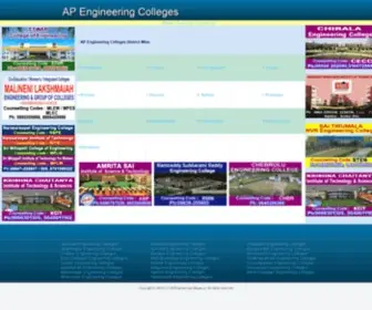 Apengineeringcolleges.in(Engineering Colleges In AP) Screenshot