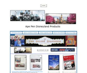 Apependisneyproducts.com(Ape Pen Disney Products) Screenshot