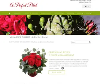 Aperfectpetalga.com(Villa Rica Florist) Screenshot