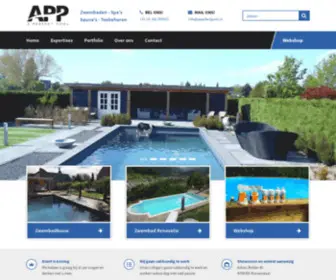 Aperfectpool.nl(De zwembadspecialist van Nederland) Screenshot