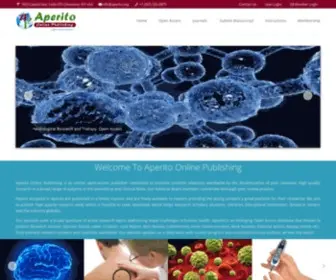 Aperito.org(Aperito Online Publishing) Screenshot