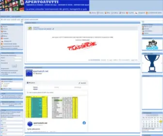 Apertoatutti.net(Apertoatutti gli amici e non) Screenshot