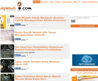 Apesal.com(Obsesi Blogger Malaysia) Screenshot