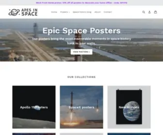Apesinspace.co(Amazing Space Posters) Screenshot