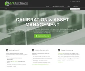 Apesoftware.com(Ape Software Calibration Software) Screenshot