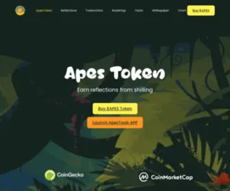 Apestoken.io(Apestoken) Screenshot