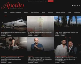 Apetitoenlinea.com(Revista Apetito) Screenshot