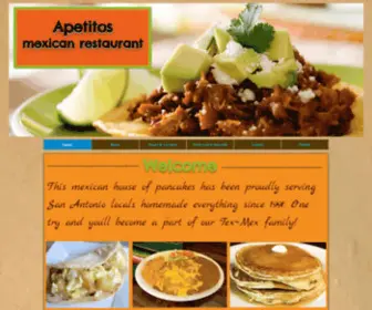 Apetitosmexicanrestaurant.com(Apetitos) Screenshot