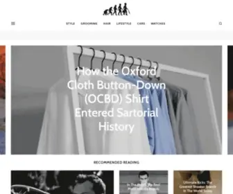 Apetogentleman.com(Men's Fashion & Lifestyle BlogApe To Gentleman) Screenshot