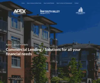 Apex-CRE.com(Commercial Real Estate) Screenshot